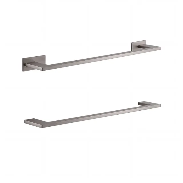 gedy-zermatt-barre-porte-serviette-45-cm-bross image 1