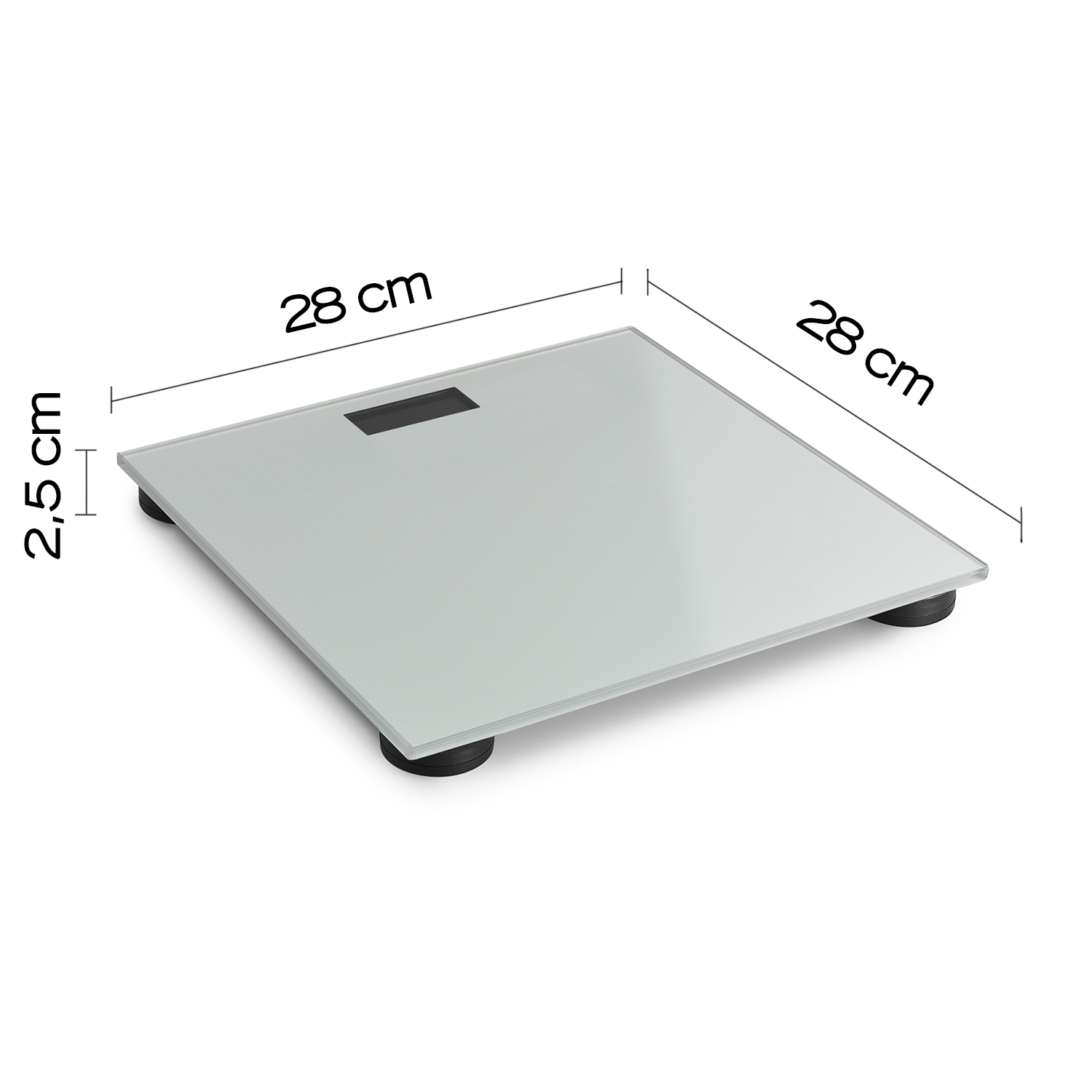 gedy-crystal-balance-lectronique-blanc image 2