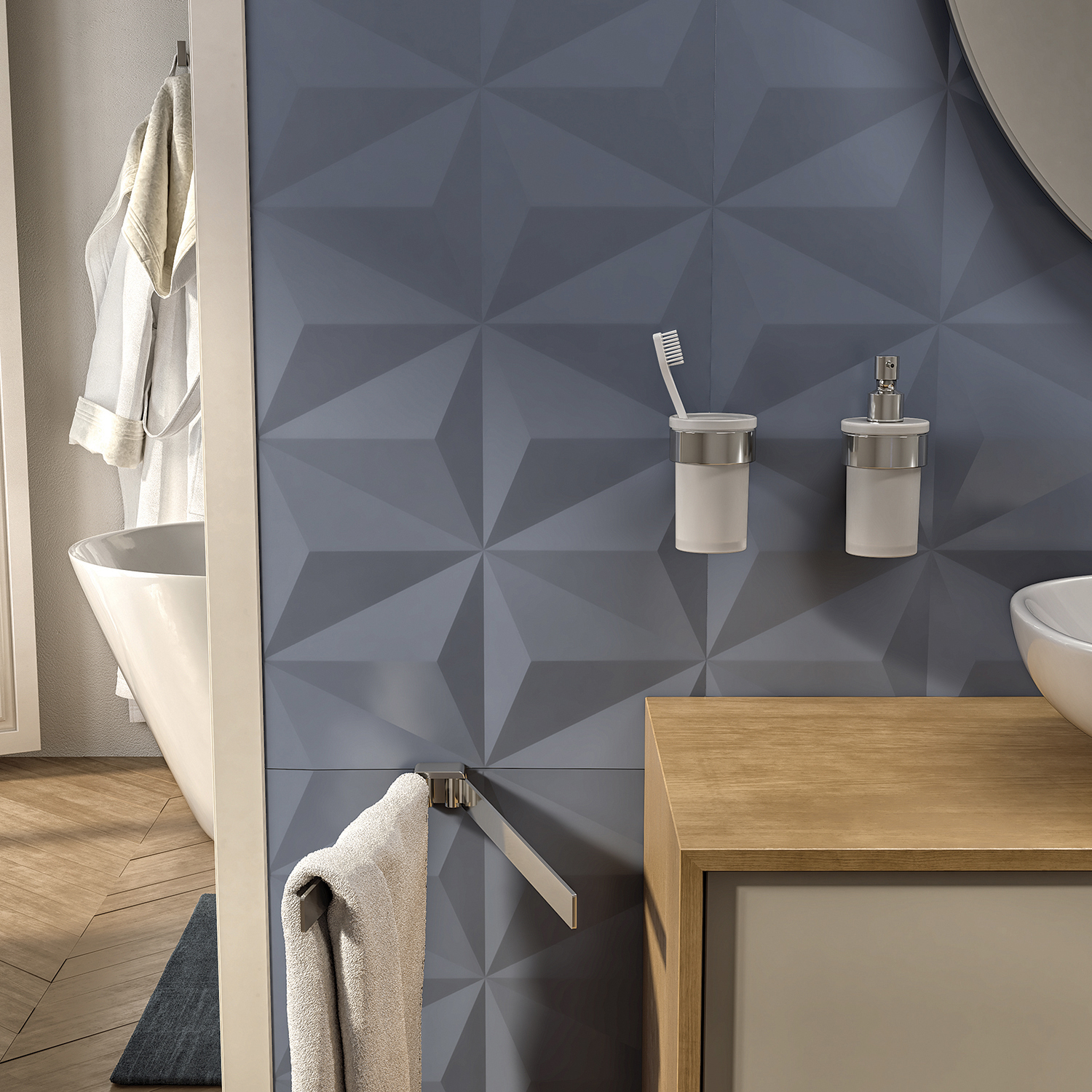 gedy-pirenei-distributeur-de-savon-chrome-poser image 3