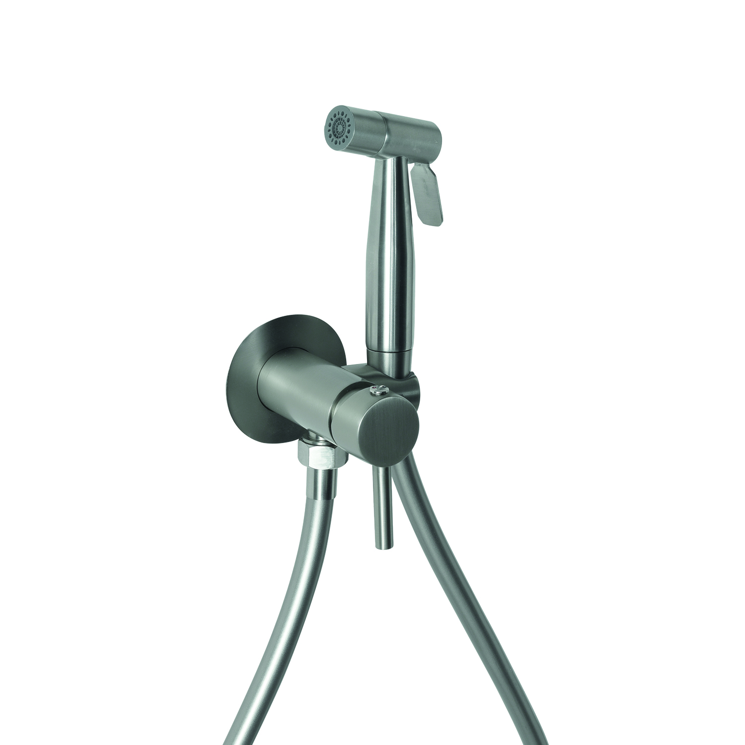 gedy-garda-mitigeur-bidet-avec-douchette-inox-bross image 1