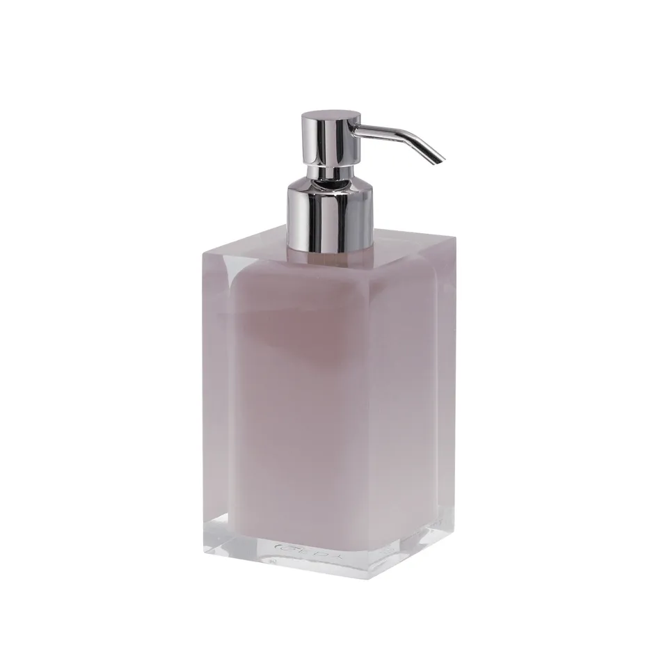 gedy-rainbow-distributeur-savon-rose image 1