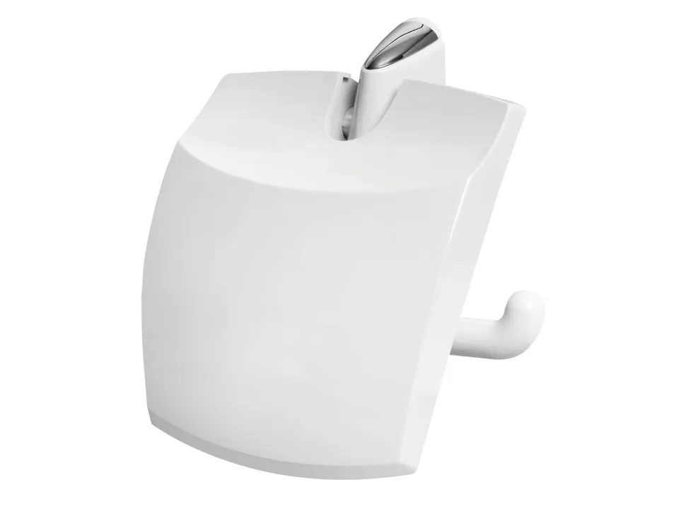 bisk-capri-distributeur-rouleau-wc-avec-couvercle image 1