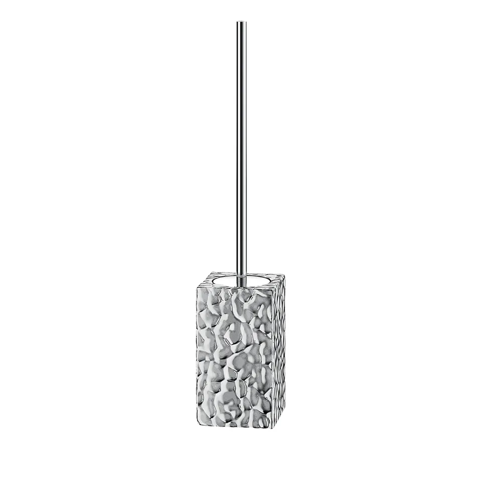gedy-new-martina-porte-brosse-wc-argent-poser image 1