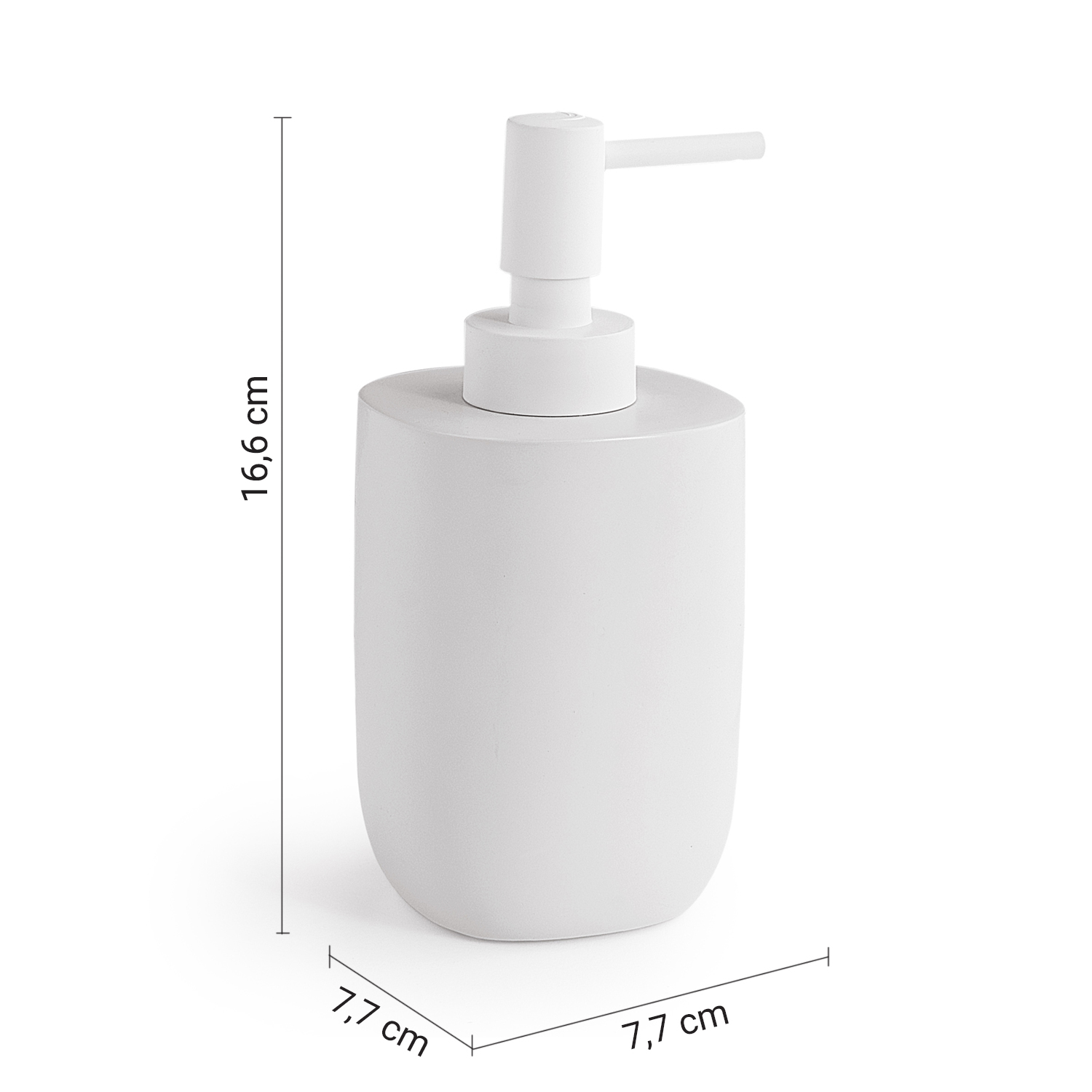 gedy-ylenia-distributeur-savon-blanc-mat image 2