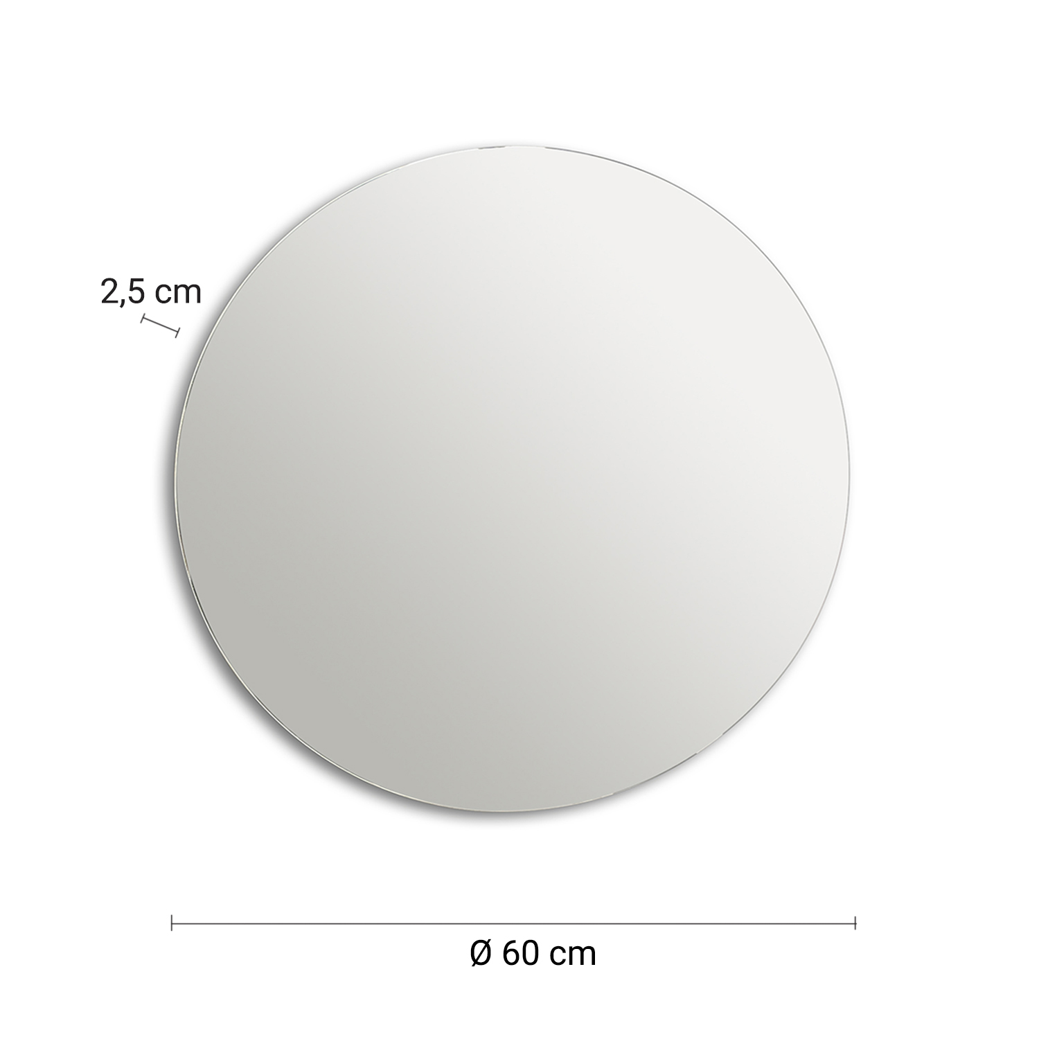 gedy-anthony-miroir-rond-60-cm-bord-poli-2 image 2