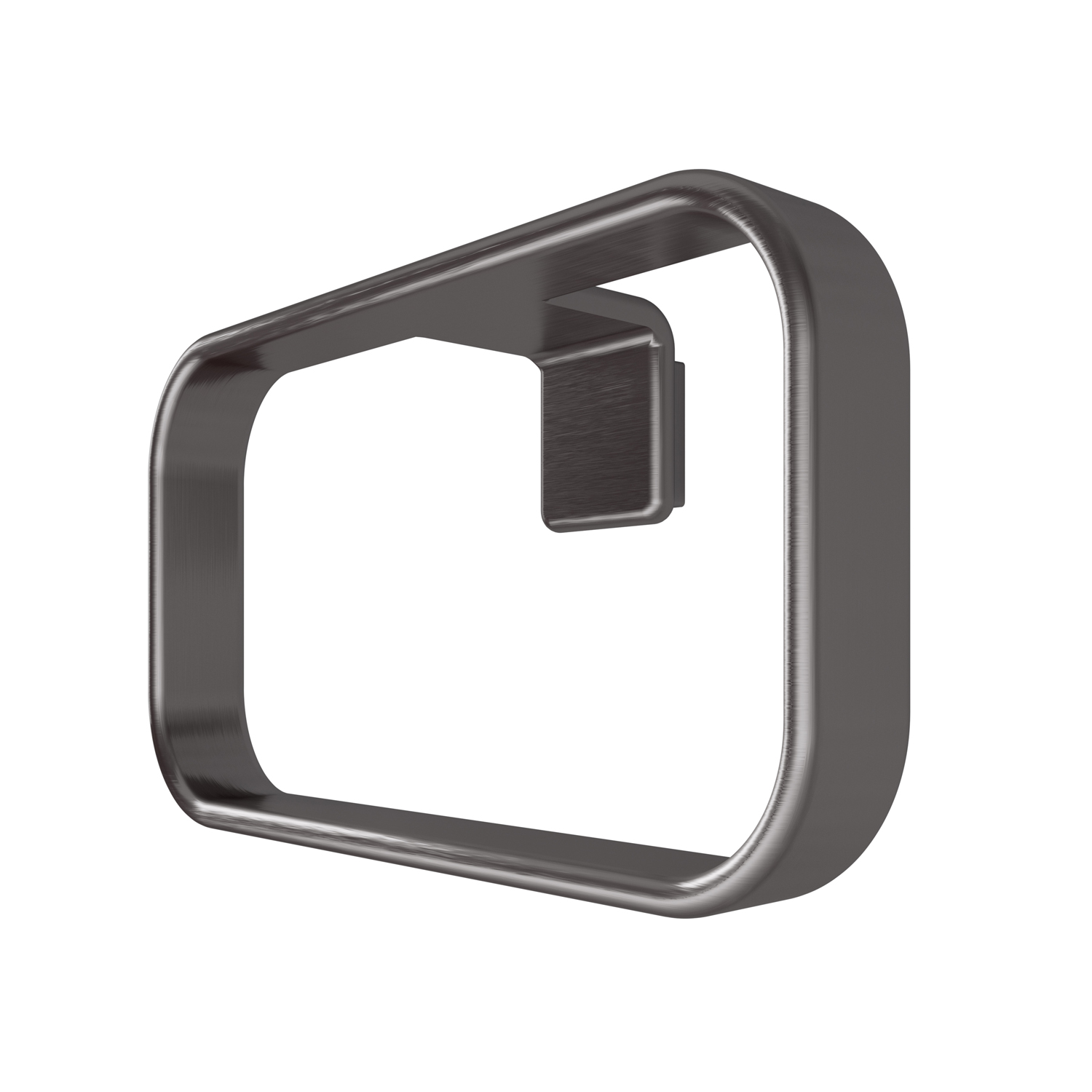 gedy-il-giglio-anneau-porte-serviette-gun-metal image 1