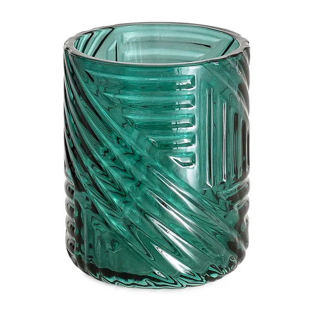gedy-corinne-gobelet-porte-brosse-vert-r-sine image 1