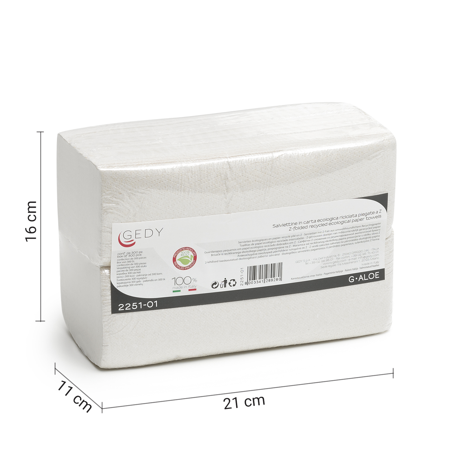 gedy-aloe-serviette-papier-recycl-cologique-2 image 2