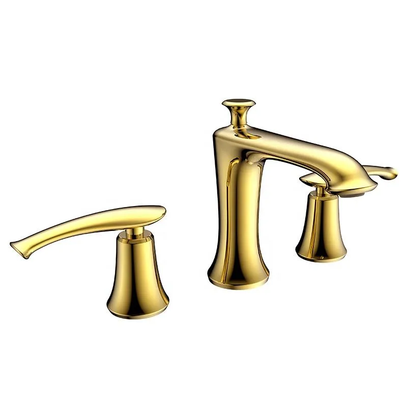 hudor-scamandre-robinet-lavabo-3-trous-dor-bross image 1