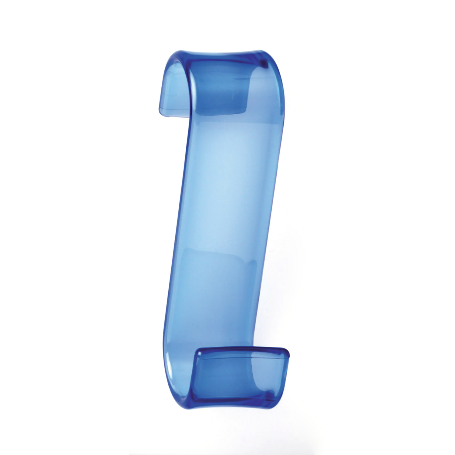 gedy-merlino-crochet-pour-radiateur-bleu-transparent image 1