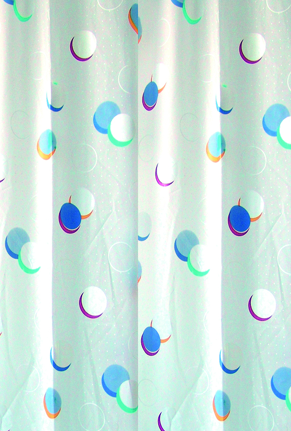 bisk-aero-rideau-de-douche-peva-motif image 1