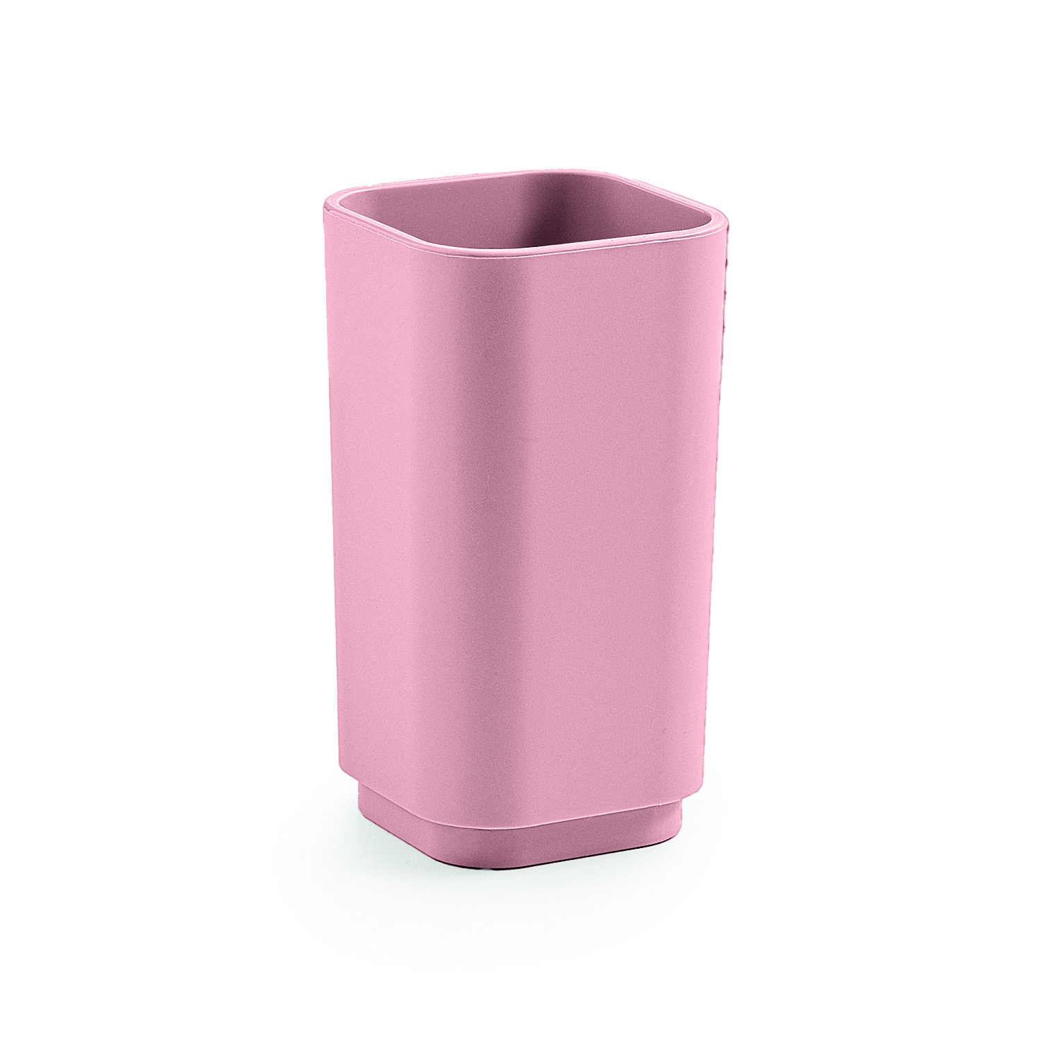 gedy-seventy-porte-brosse-dents-rose-mat image 1