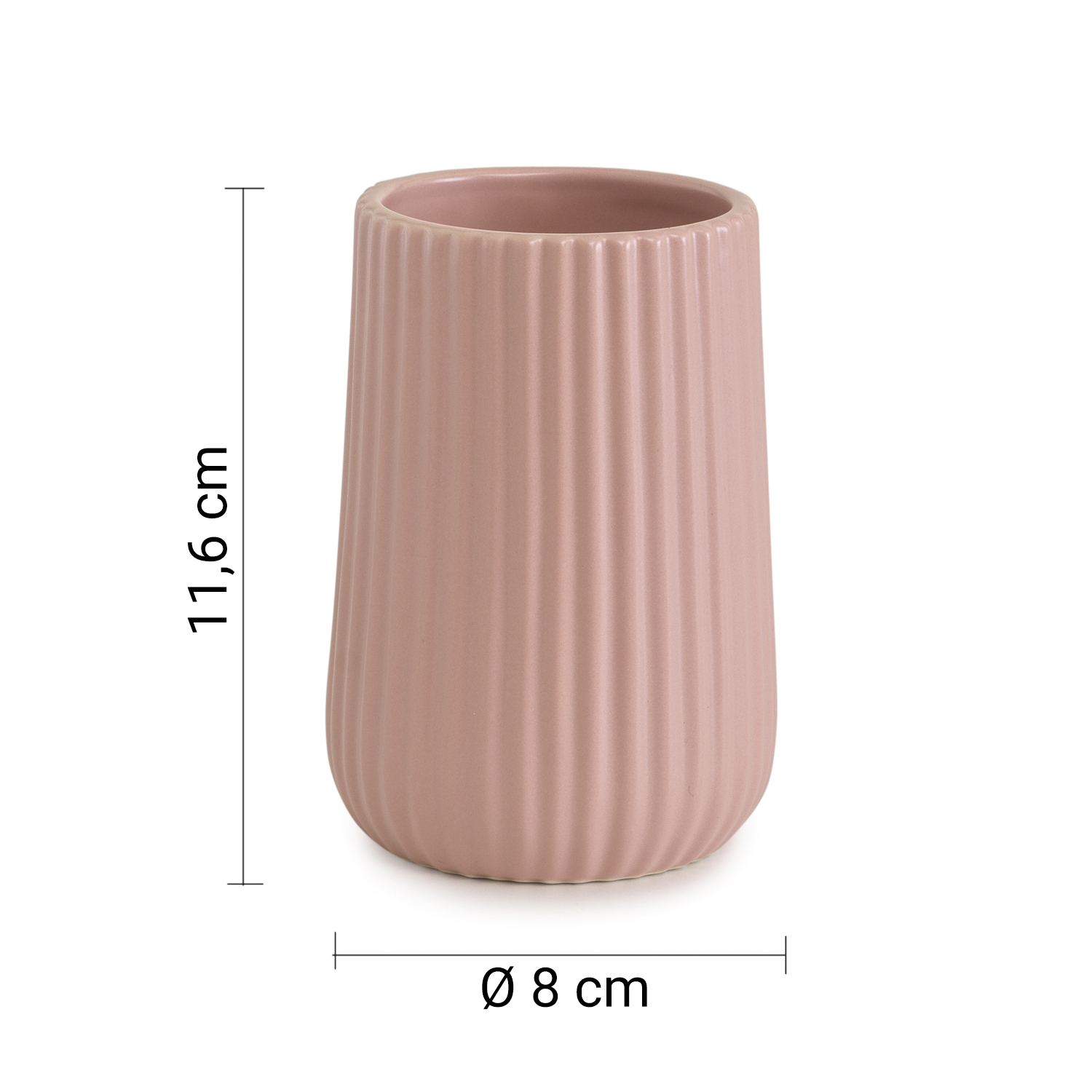 gedy-marika-porte-brosse-dents-rose-poser image 2