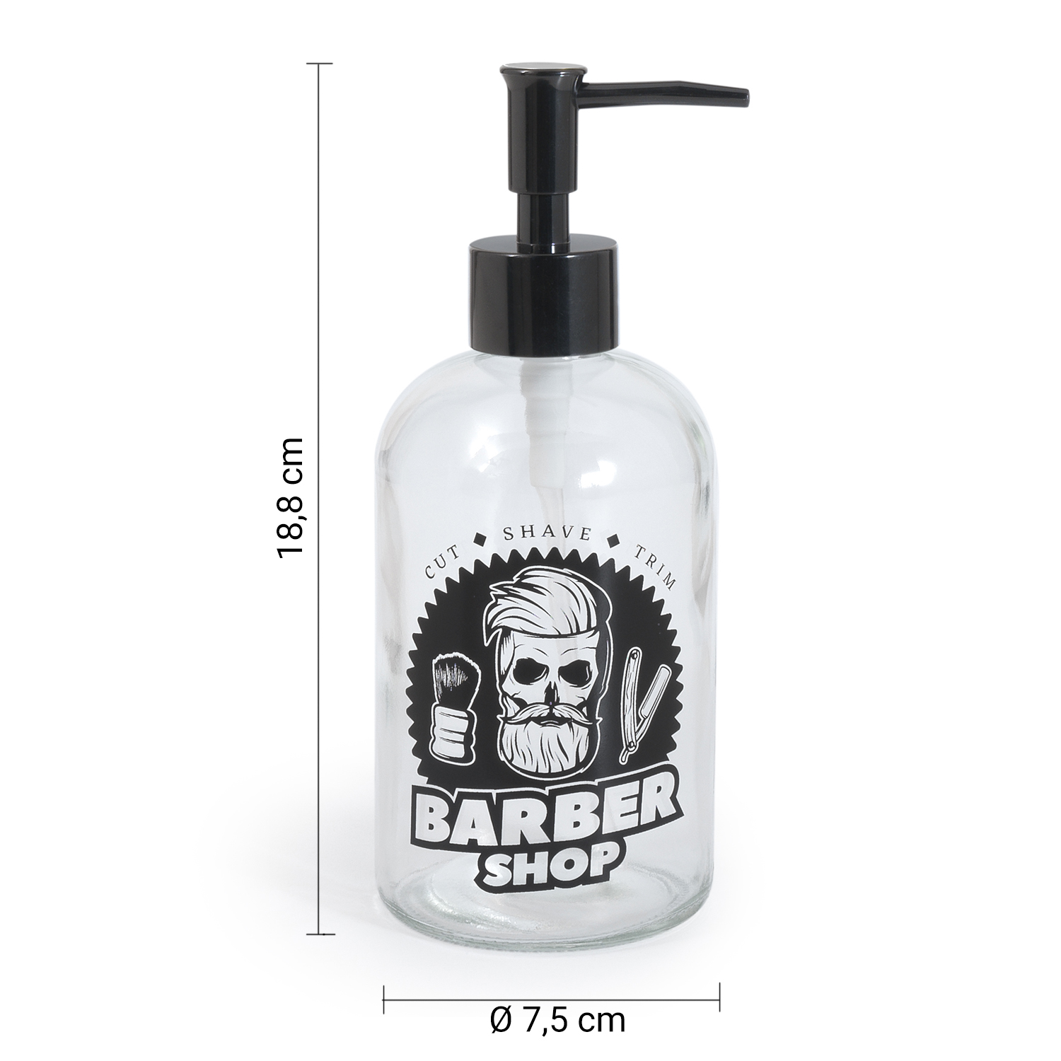 gedy-gioia-distributeur-de-savon-poser-barber image 2