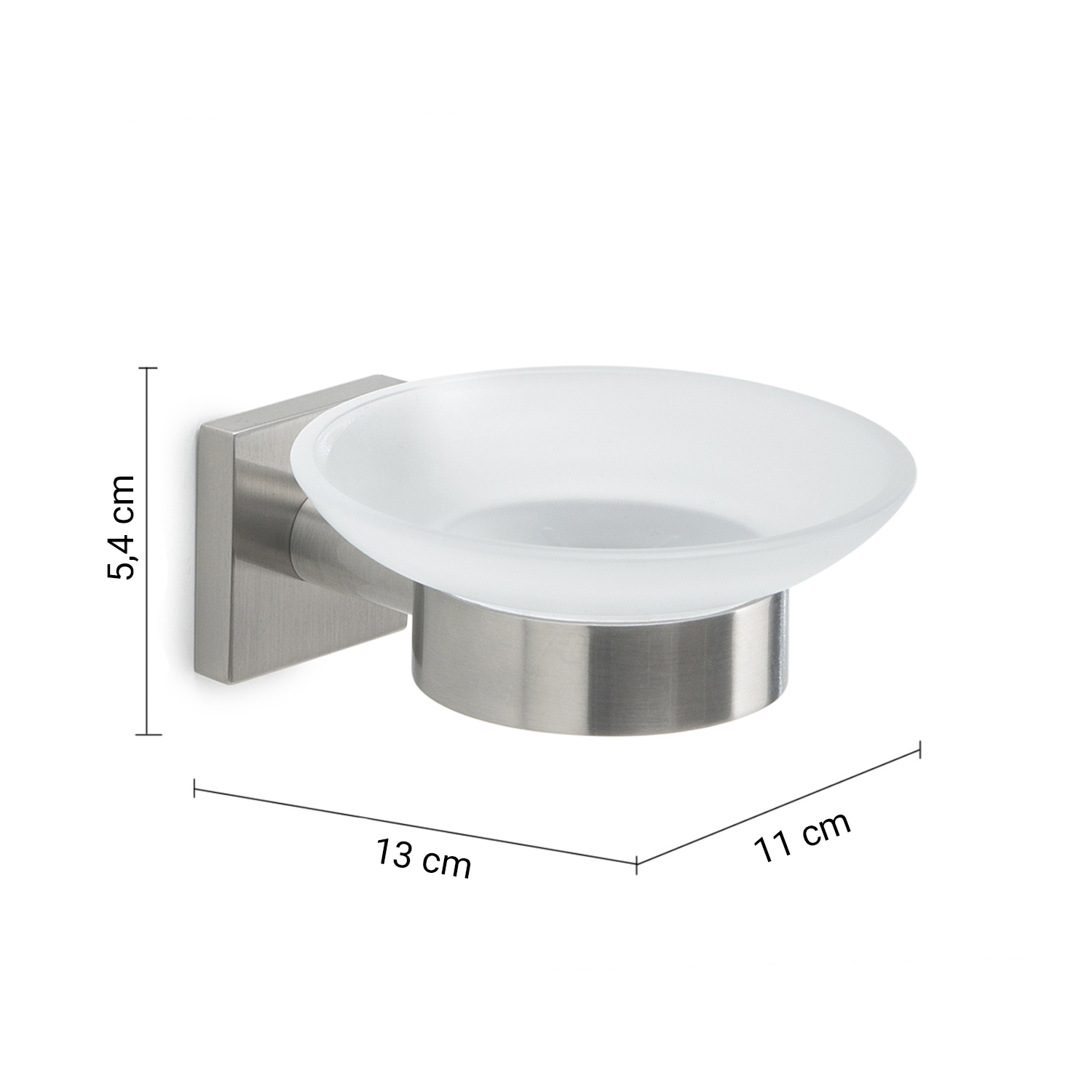 gedy-fuji-porte-savon-mural-bross image 2