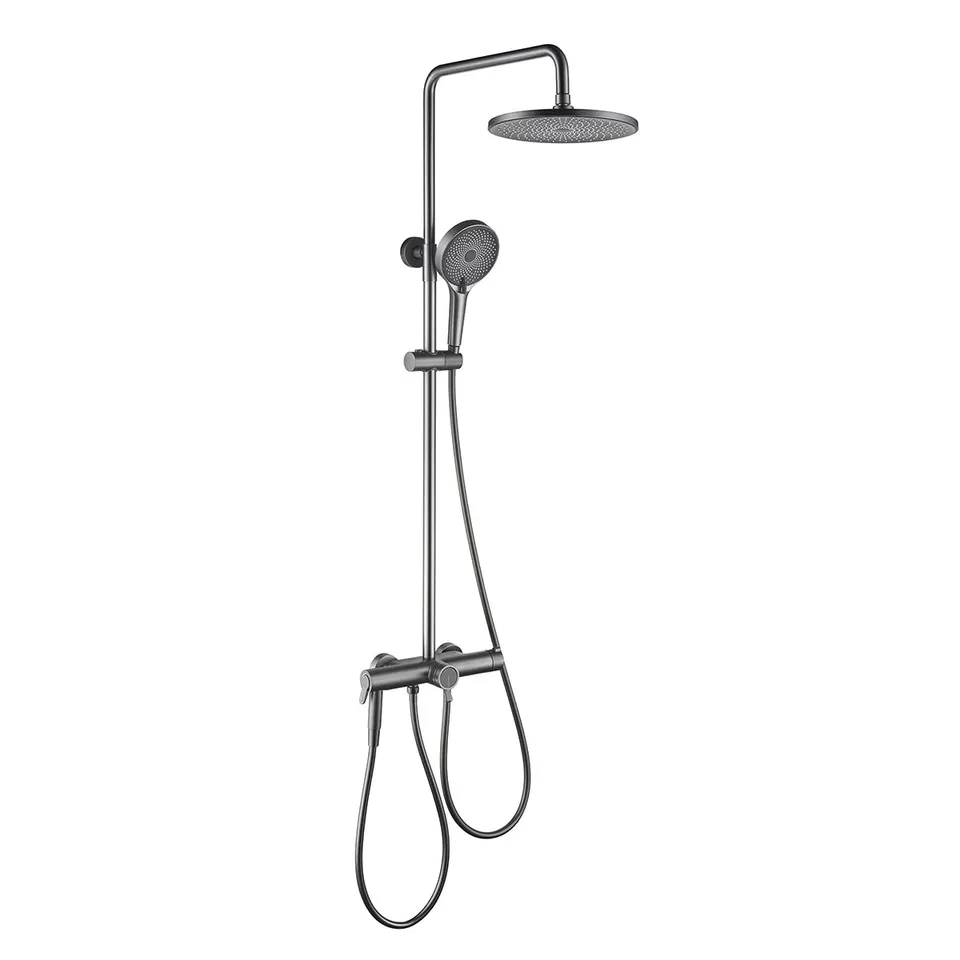 hudor-pernesse-colonne-de-douche-gunmetal-laiton image 1