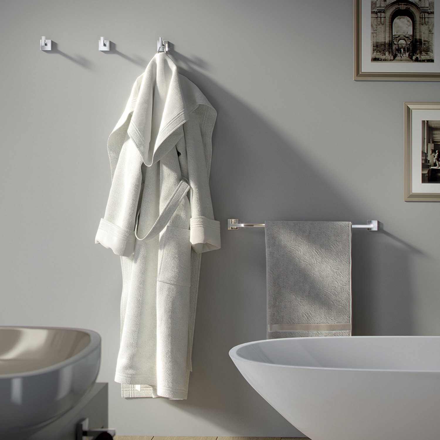 gedy-elba-porte-serviette-65-cm-chrome image 3