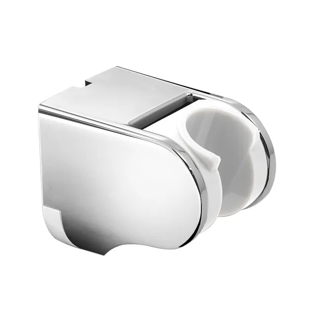 gedy-clip-plus-01-support-douche-blanc-chrome-mural image 1