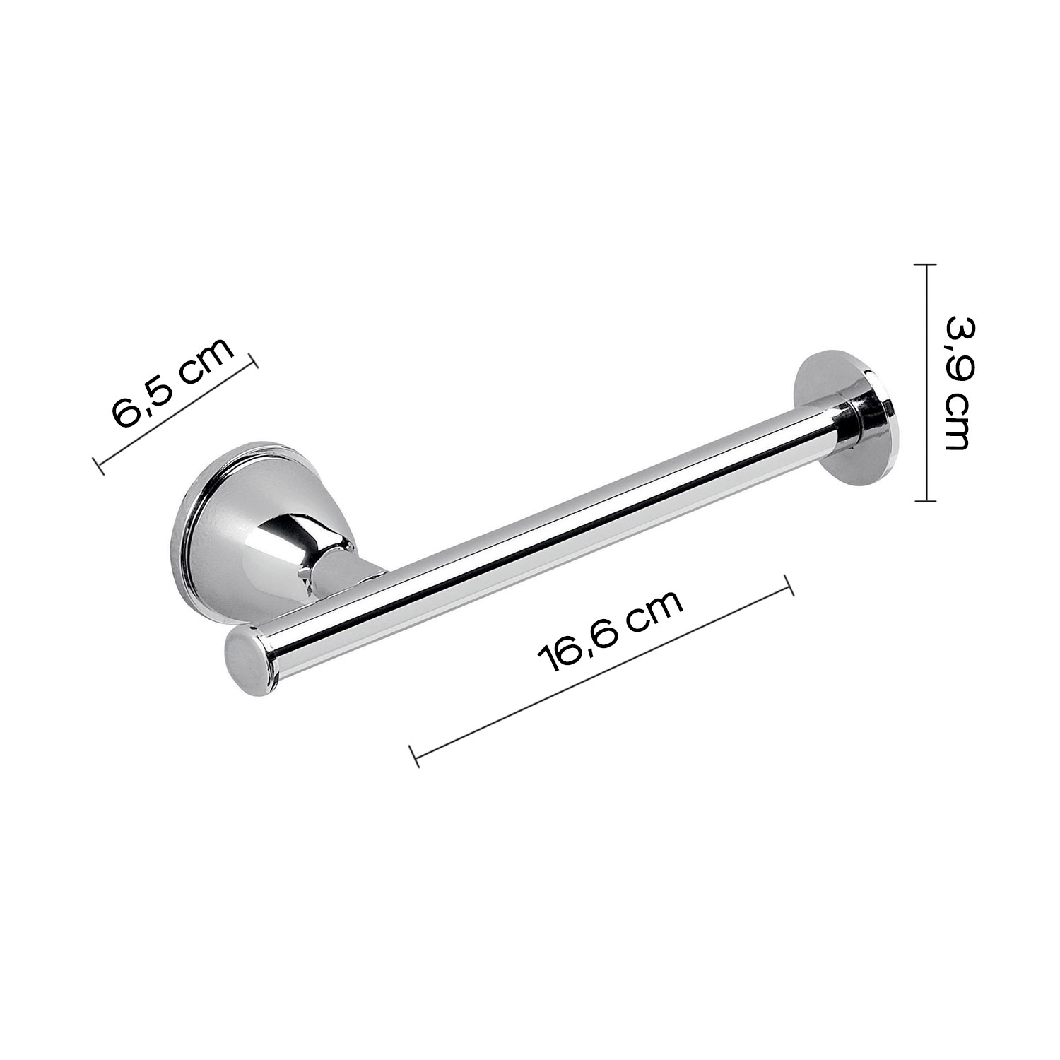 gedy-genziana-porte-rouleau-chrome image 2