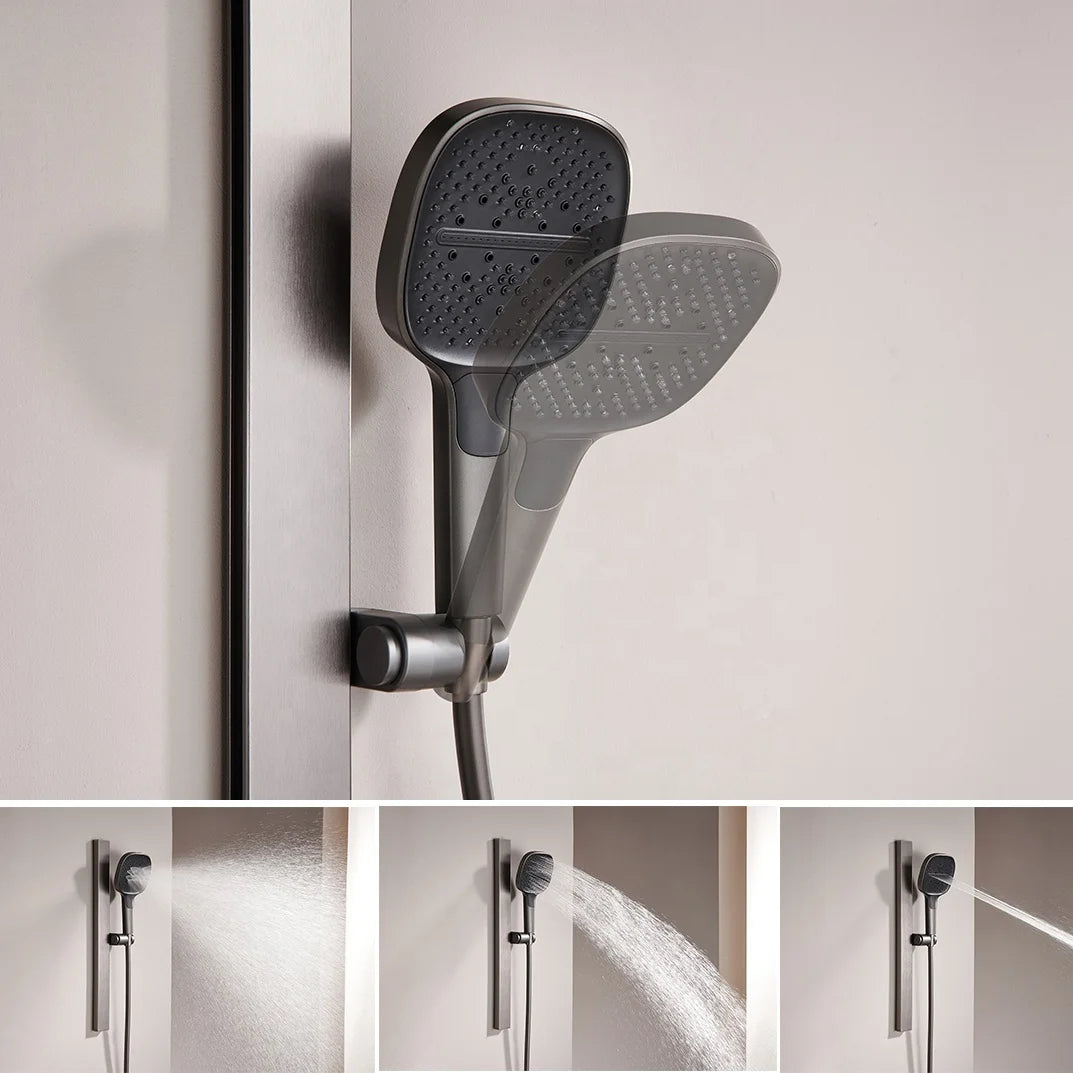 hudor-pernesse-colonne-de-douche-gunmetal-led-laiton image 2