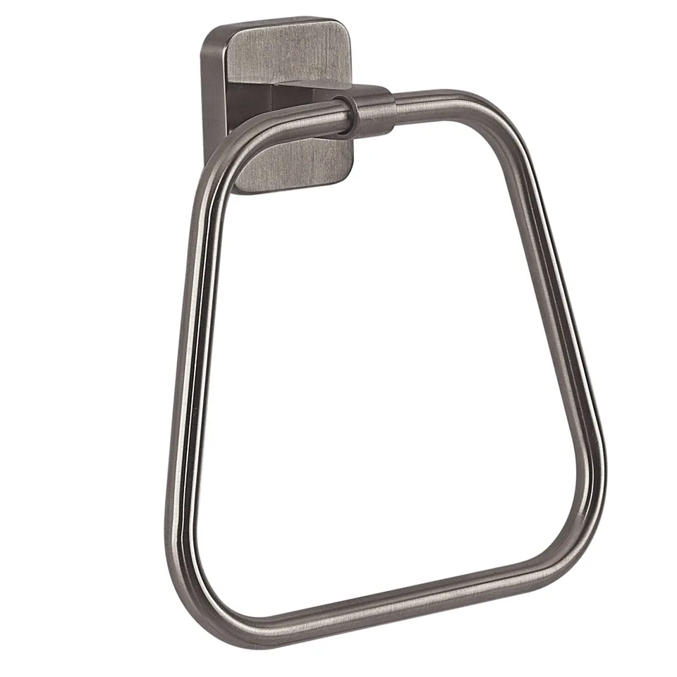gedy-tonga-anneau-porte-serviette-gun-metal-fixer image 1