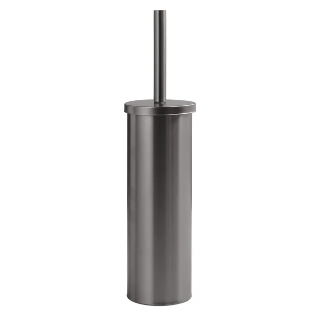 gedy-flip-porte-brosse-wc-gun-metal image 1