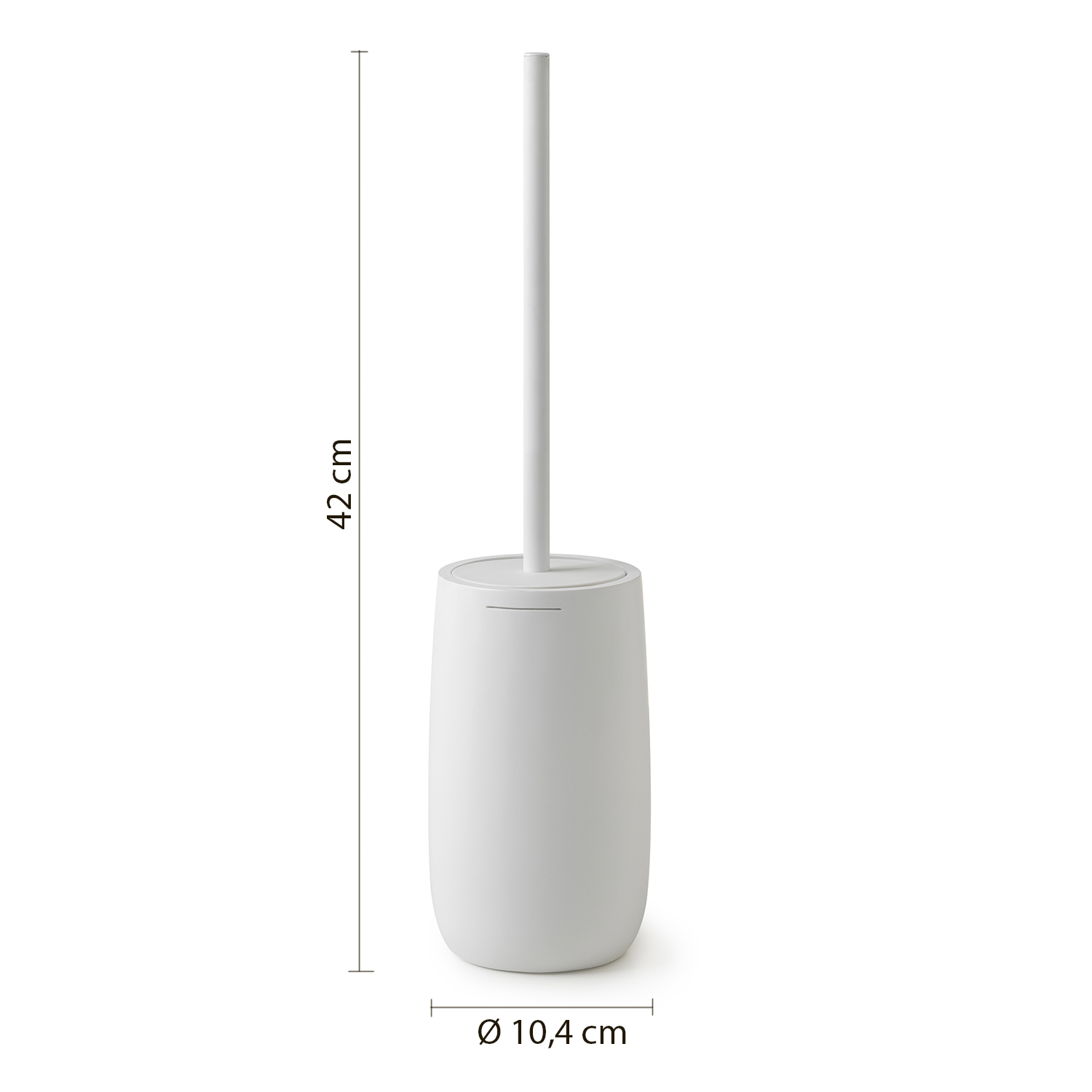 gedy-kira-porte-brosse-wc-poser-blanc image 2
