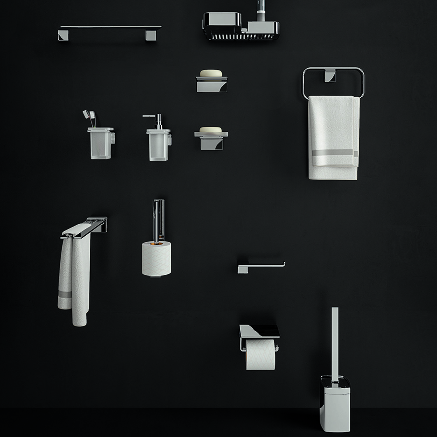 gedy-il-giglio-porte-objet-douche-rectangulaire-chrome-2 image 3