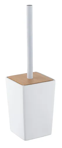 bisk-pure-brosse-wc-avec-pot-et-balayette image 1