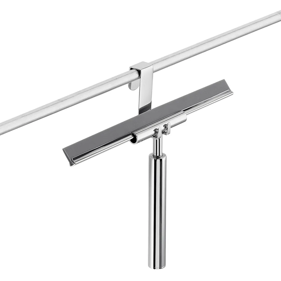 gedy-thor-raclette-de-douche-chrome-avec-crochet image 1