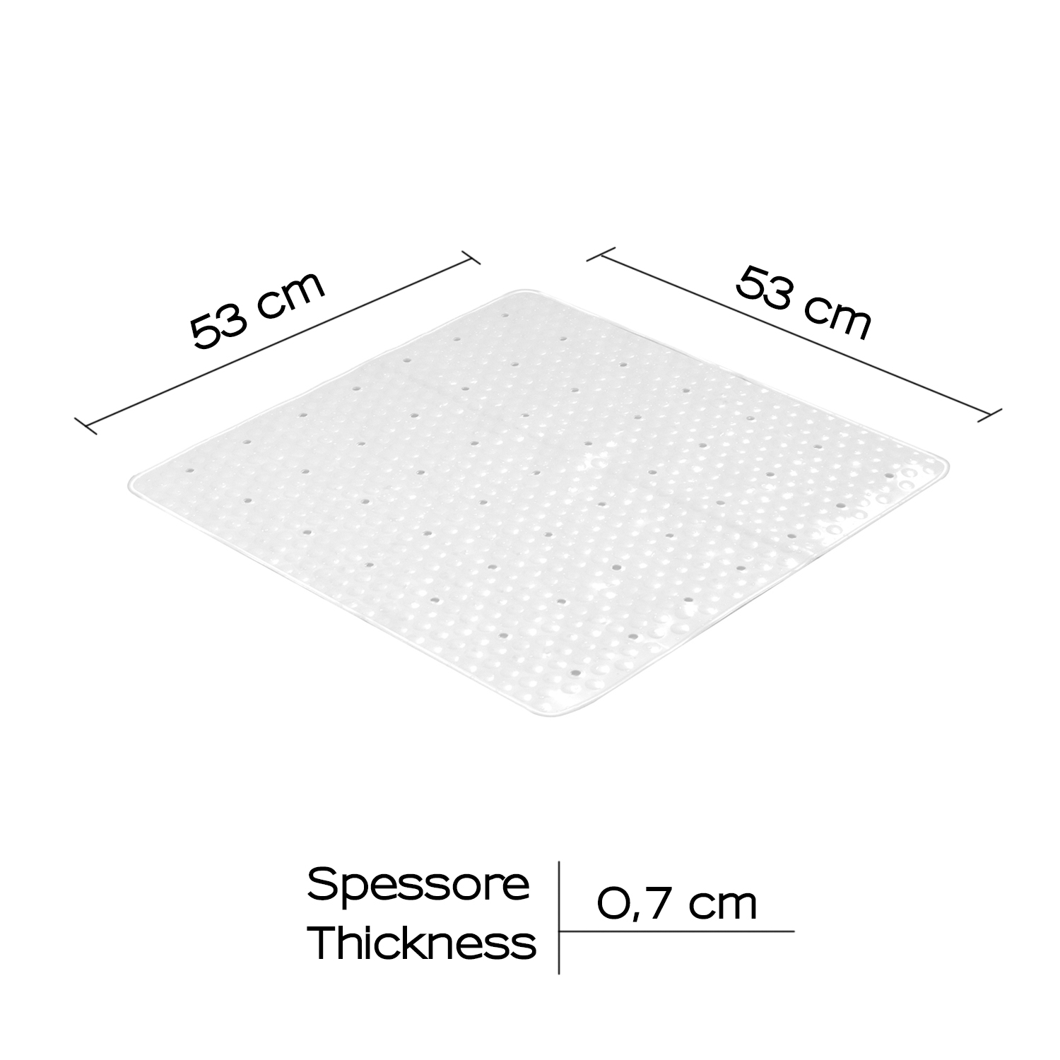 gedy-solid-tapis-de-douche-53x53-cm-blanc-antid-rapant image 2