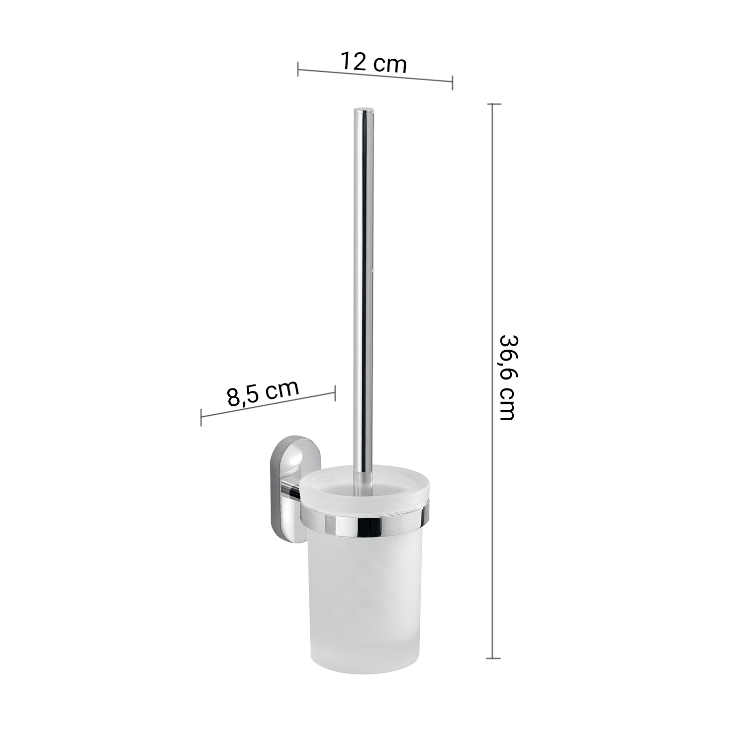 gedy-febo-porte-brosse-wc-mural-chrome image 2
