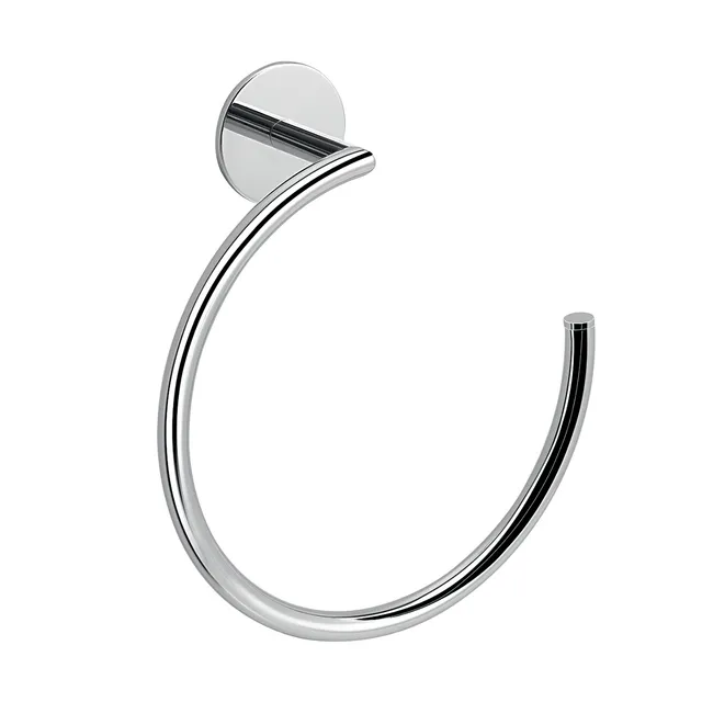 gedy-gea-anneau-porte-serviette-mural-chrome image 1