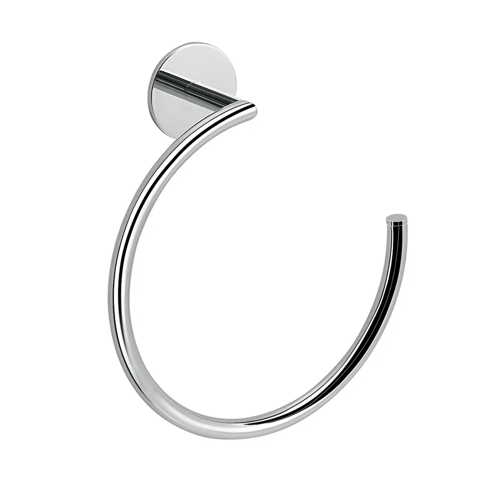 gedy-gea-anneau-porte-serviette-mural-chrome image 1