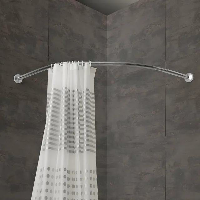 gedy-espace-douche-barre-douche-semi-circulaire-alu image 1