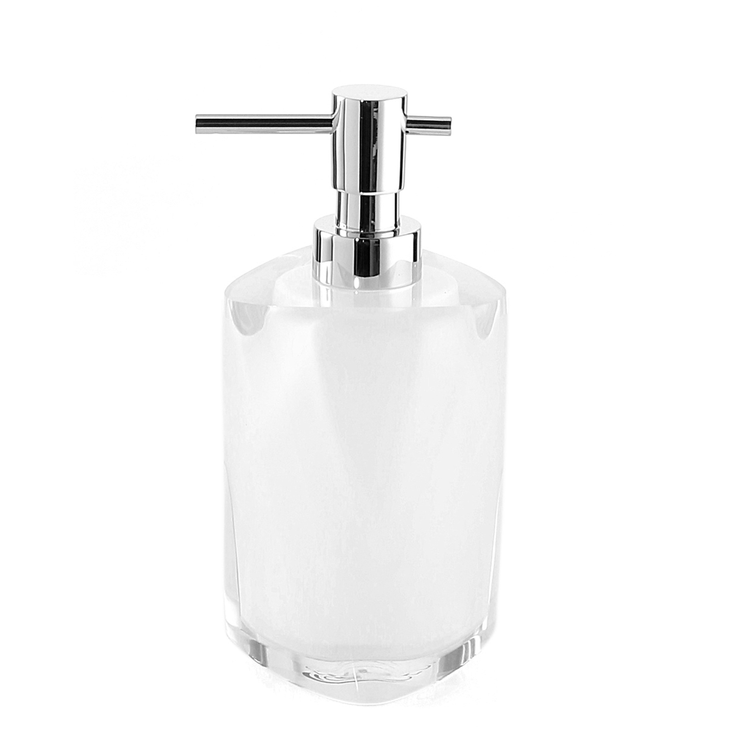 gedy-twist-distributeur-savon-poser-blanc image 1