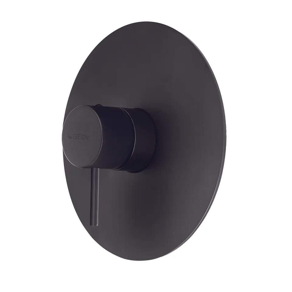 gedy-garda-mitigeur-douche-encastr-noir-mat image 1
