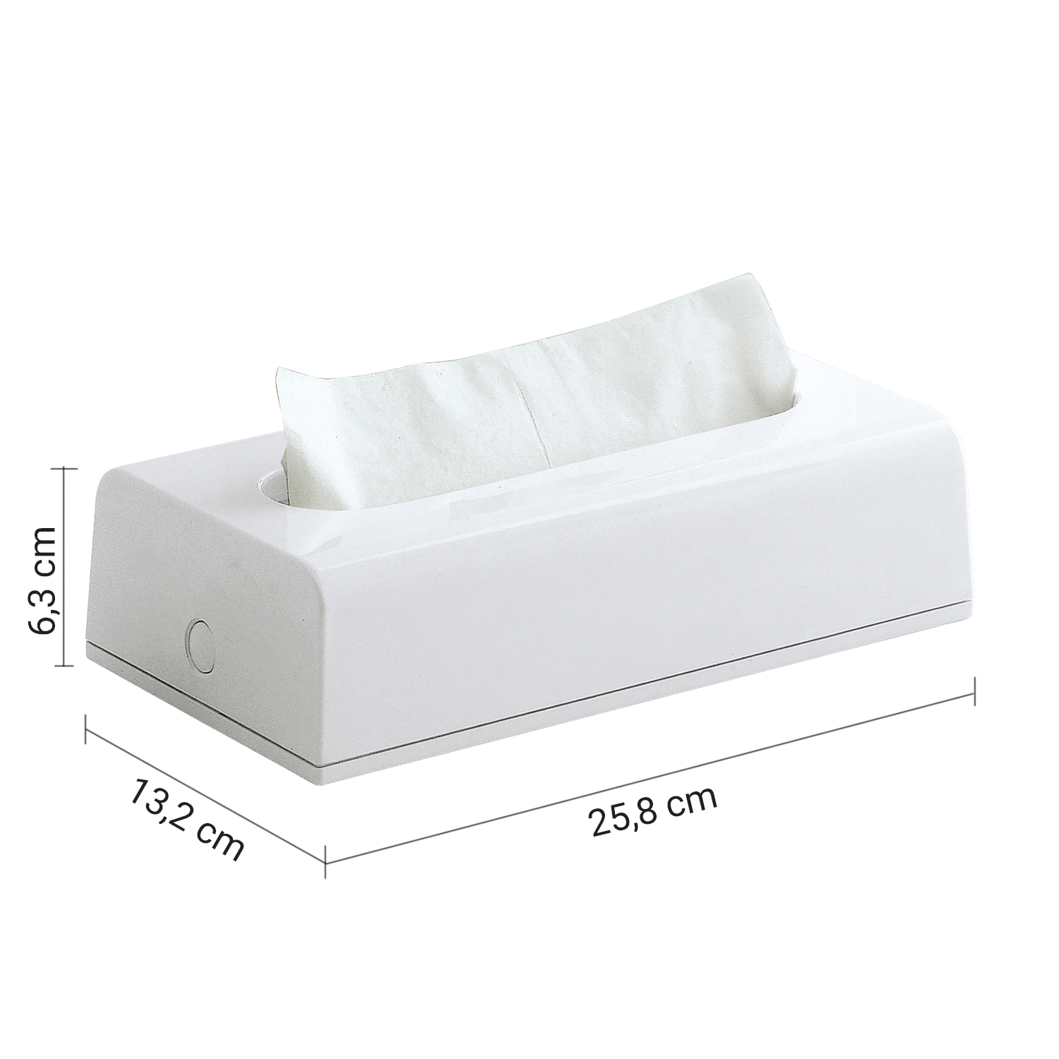 gedy-contract-bo-te-mouchoirs-blanc image 2