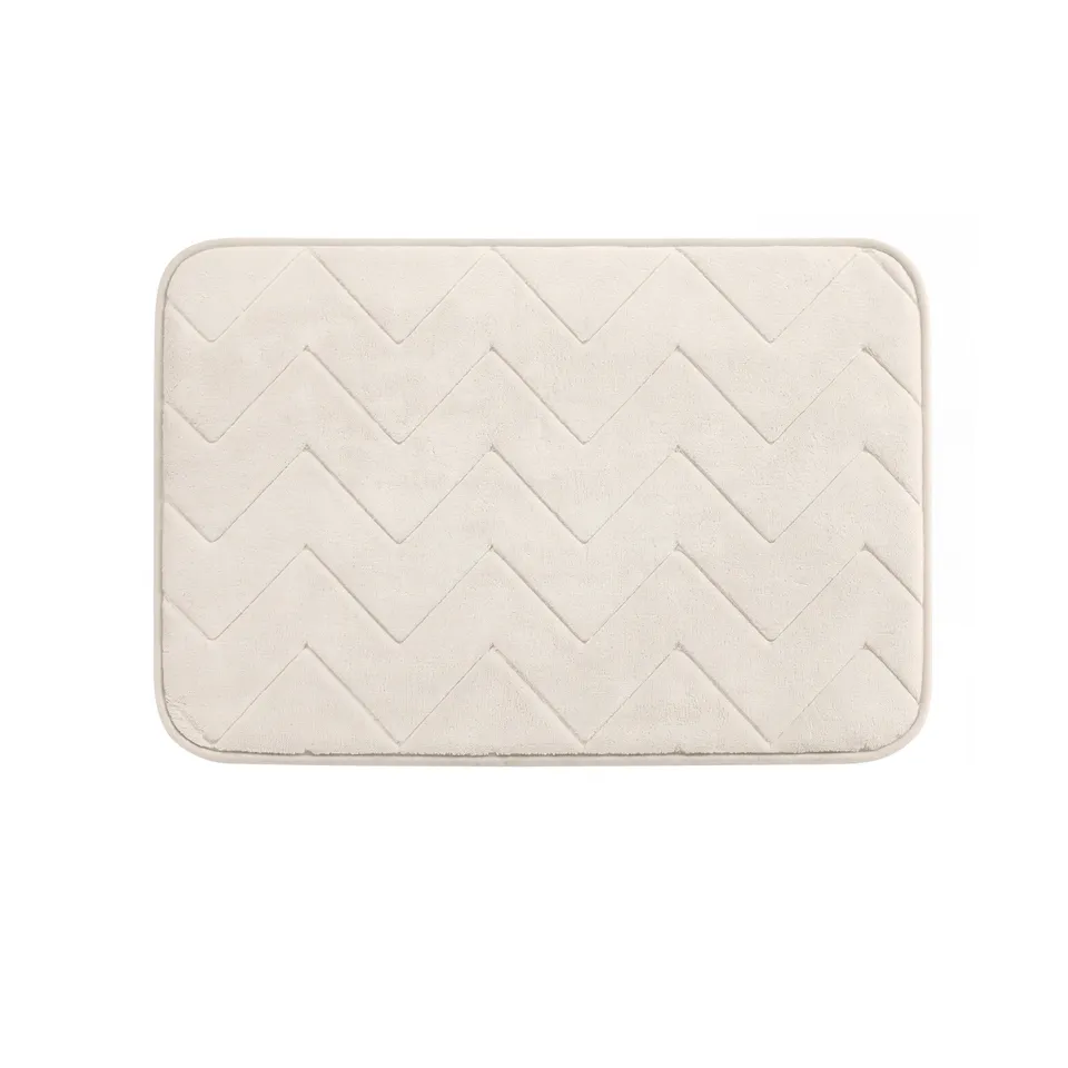gedy-mousse-tapis-de-bain-m-moire-de-forme-50x80-beige image 1