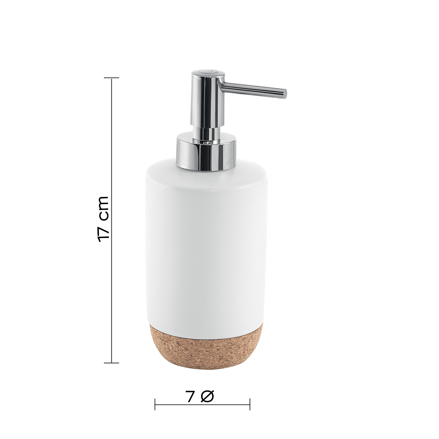 gedy-ilary-distributeur-de-savon-blanc-poser image 2