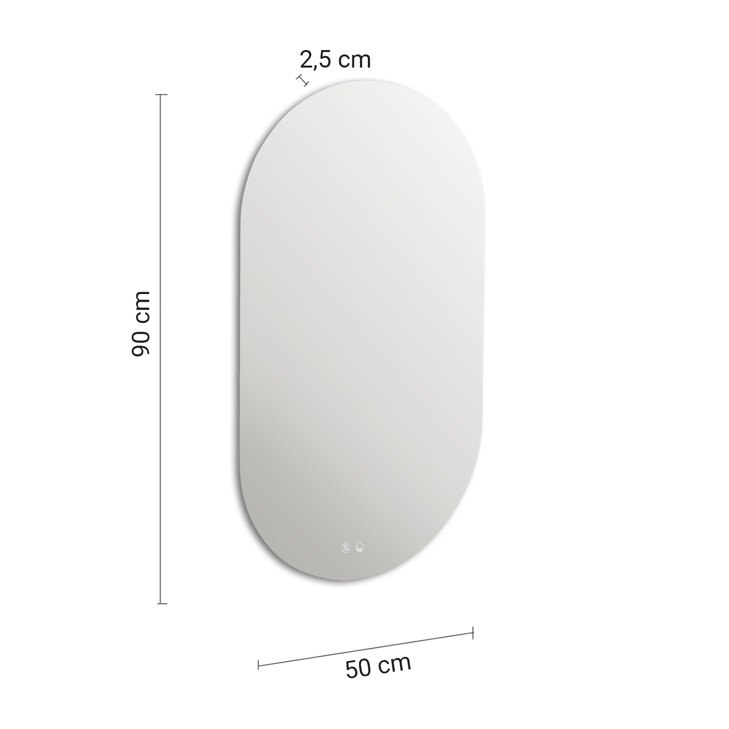 gedy-anthony-miroir-50x90-bord-poli image 2