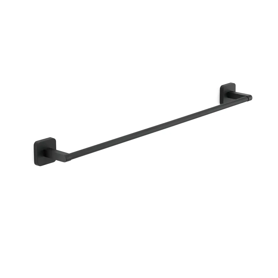 gedy-tonga-porte-serviettes-60-cm-noir-mat-fixer image 1