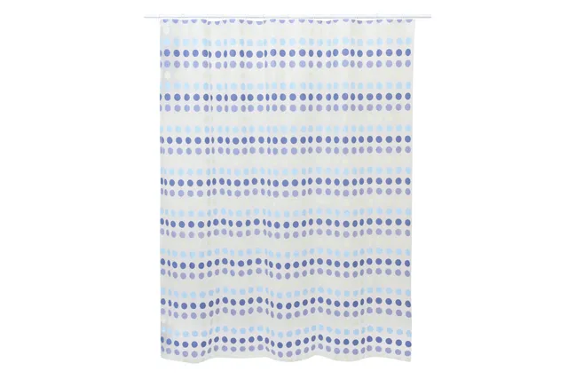 bisk-basic-punti-rideau-de-douche-pois image 1