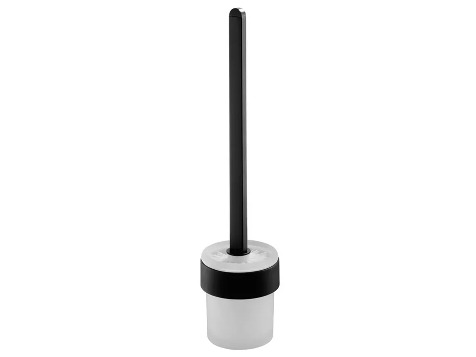 bisk-futura-black-porte-balayette-brosse-wc-noir image 1
