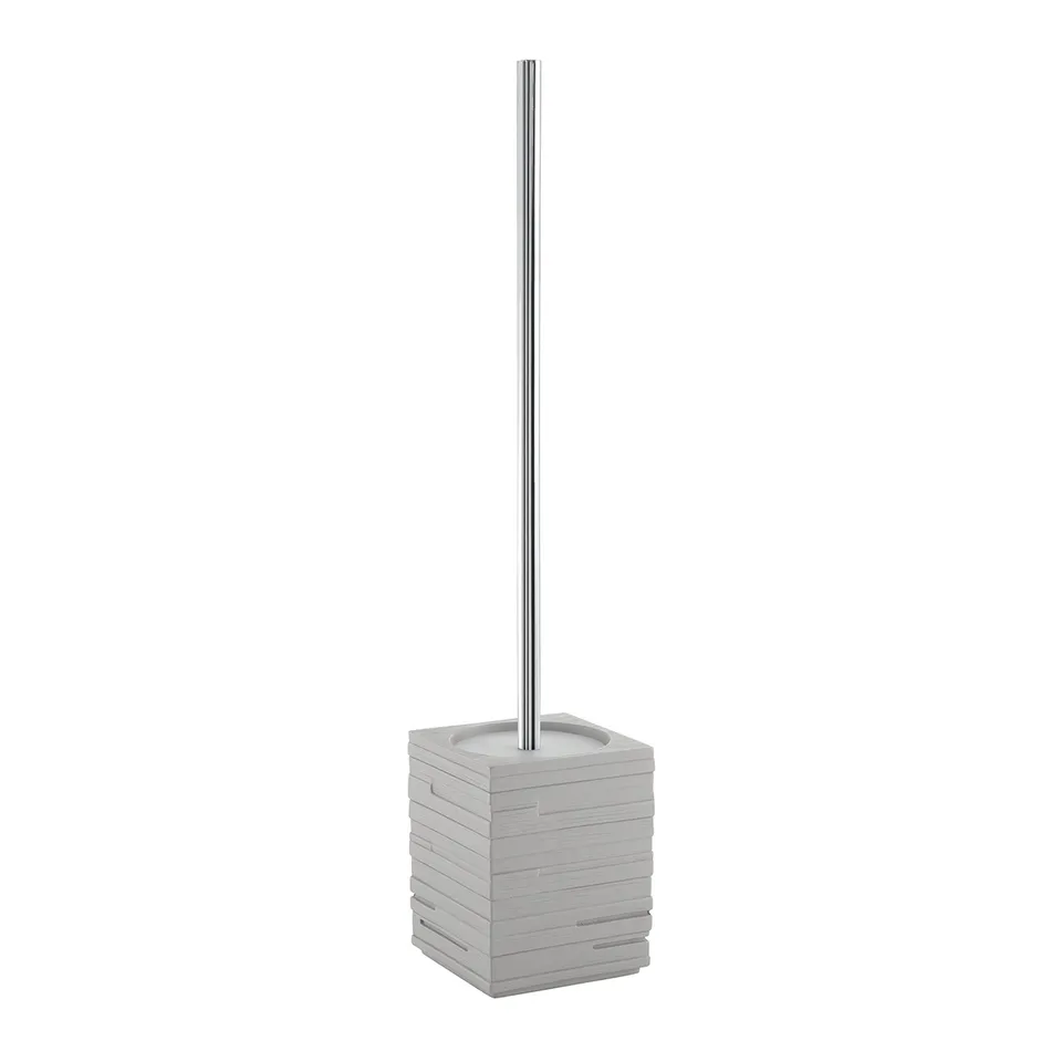 gedy-quadrotto-brosse-wc-gris-poser image 1