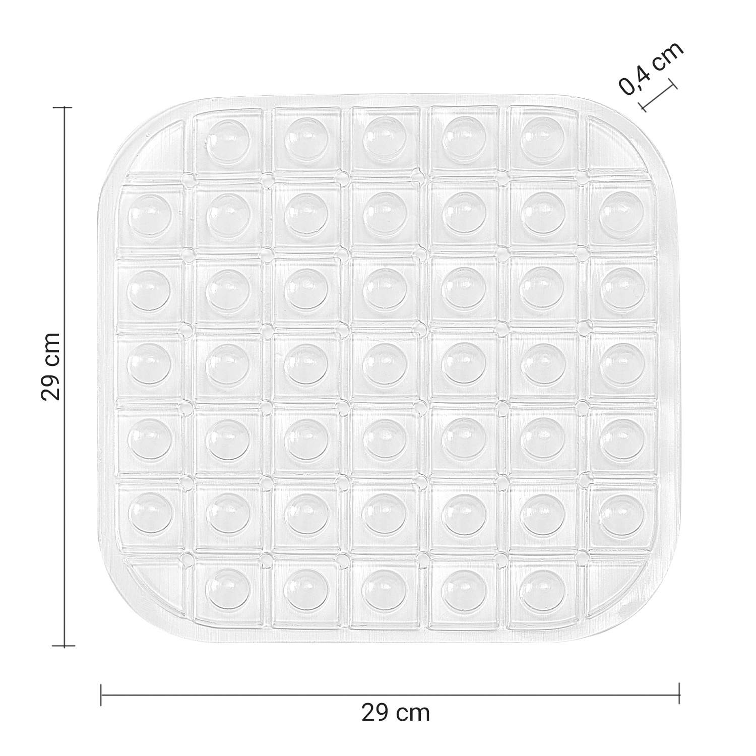 gedy-stamp-tapis-vier-30x30-cm-blanc-carr image 2