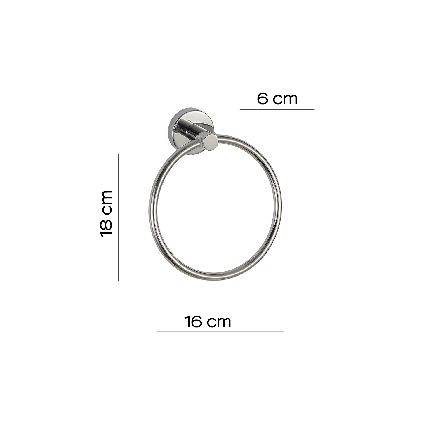 gedy-project-anneau-porte-serviette-chrome image 2