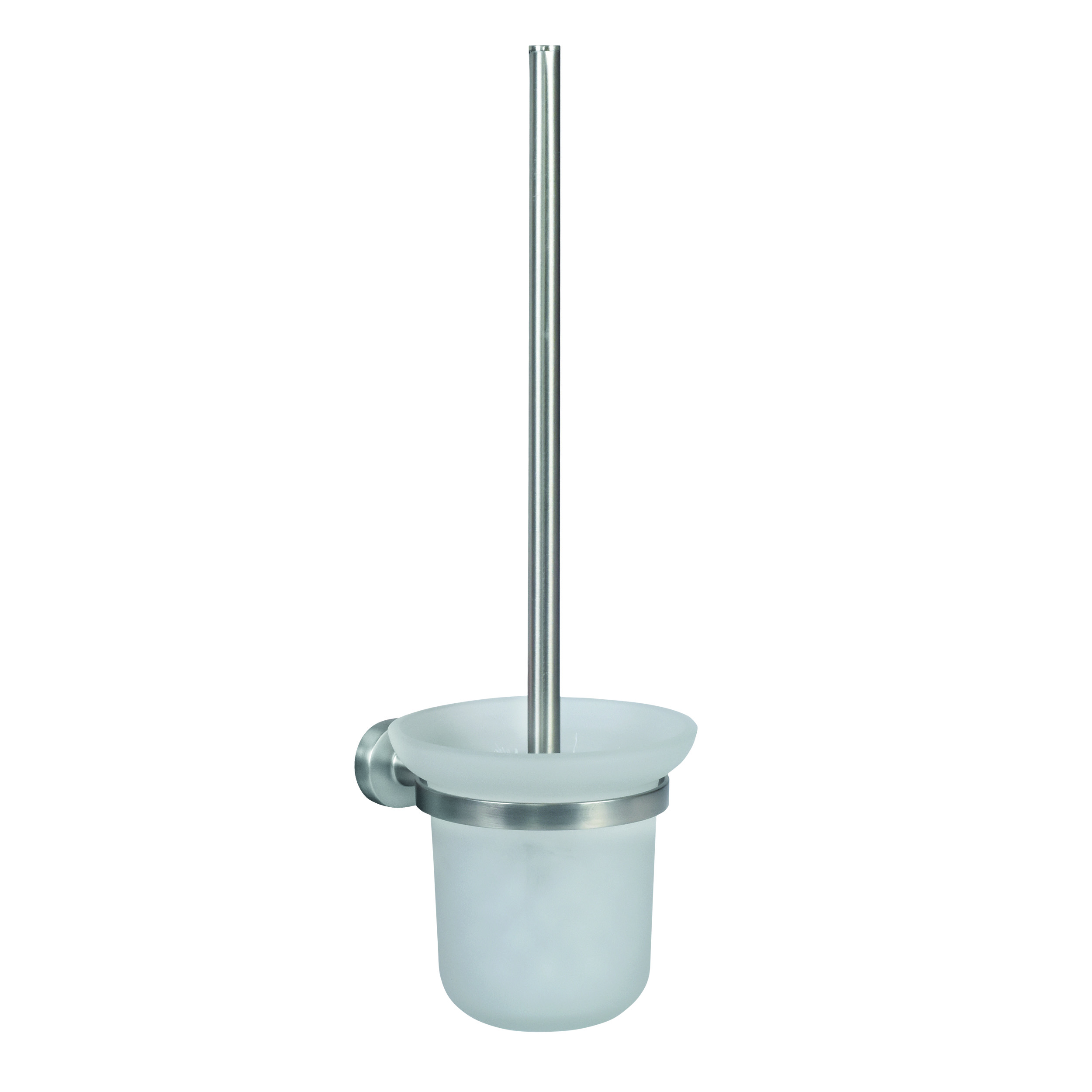 bisk-go-brosse-wc-nickel-satin-pot image 1