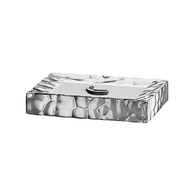 gedy-new-martina-porte-savon-argent-poser image 1