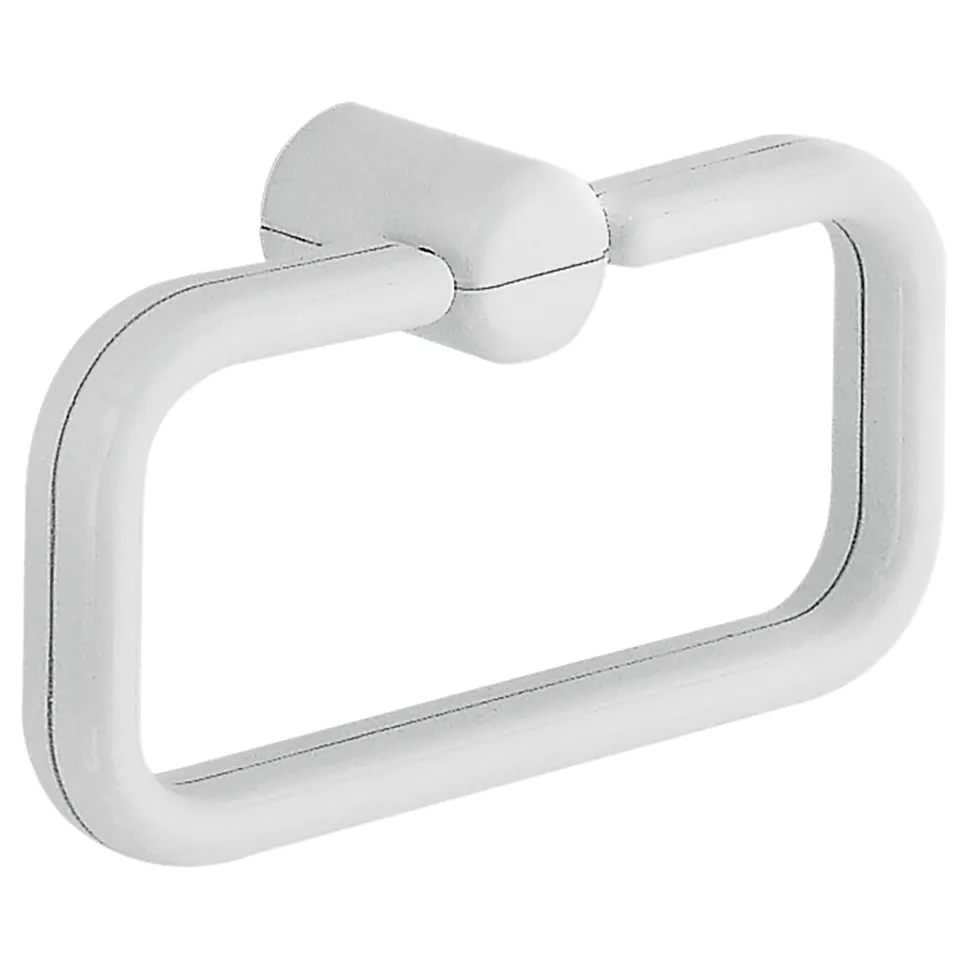 gedy-2900-anneau-porte-serviette-blanc-fixer image 1
